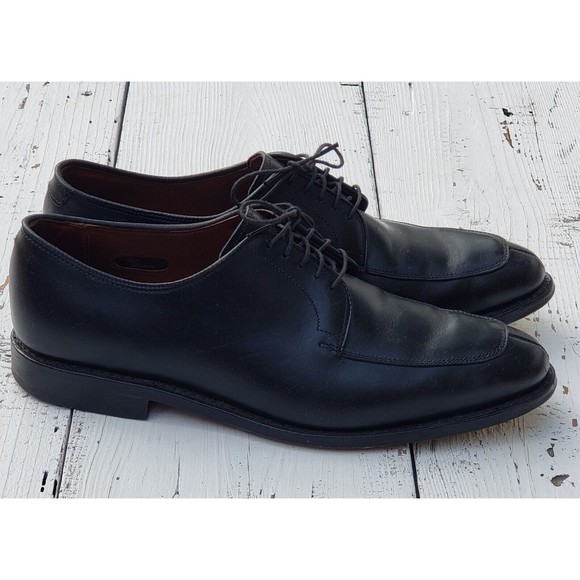 Allen Edmonds Delary Mens Size 9 Black Split Toe Dress Shoe Lace Up main image 4